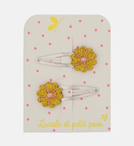 Buttercup Flower Hair Clips