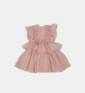 فستان جوسي فروت مجعد للبنات