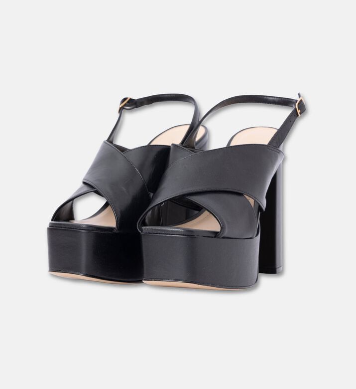 Arezzo Shoes Sand High Platf, Black, Eu-39, Packshot View