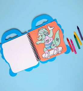 كتاب ملصقات وتلوين دينو سوبر