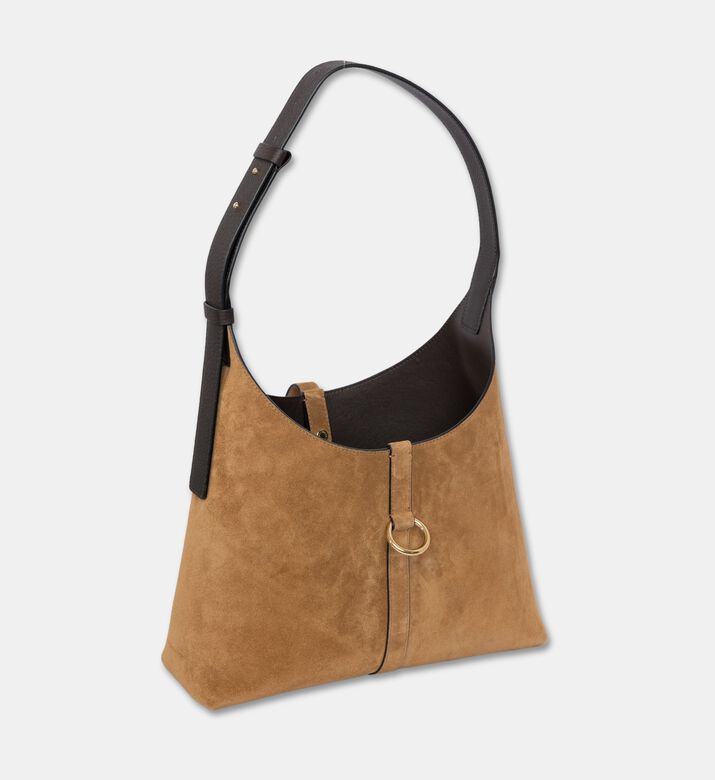 Strathberry Ossette Suede Drawstring Pouch, Packshot View