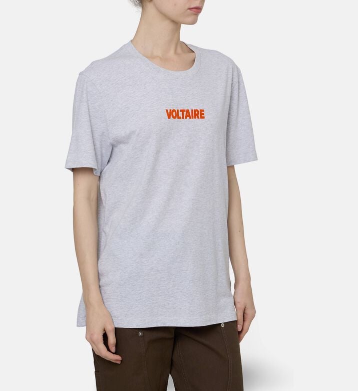 Zadig et Voltaire Tommy Logo-print T-shirt, Model View