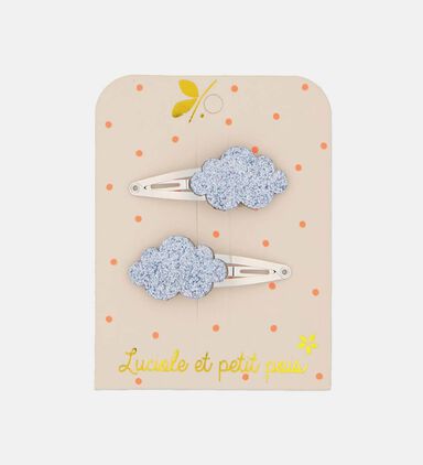 Glitter Cloud Hair Clip