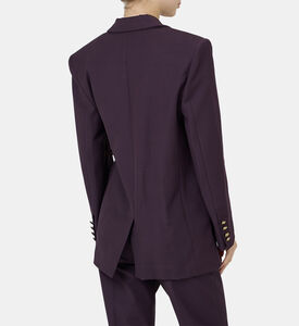 Side Buckle Oversized Blazer