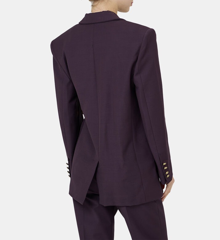 Side Buckle Oversized Blazer