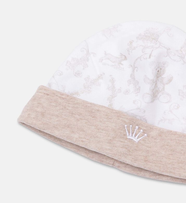 My First Collection Crown Animal-print Hat, Packshot View