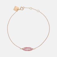 French Kiss Sapphire Bracelet - 18k