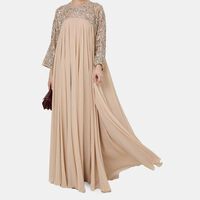 Sequined Top Maxi Gown
