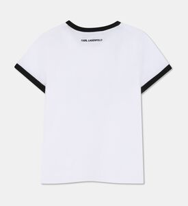 Karl Lagerfeld Logo-print Ringer T-shirt, Packshot View