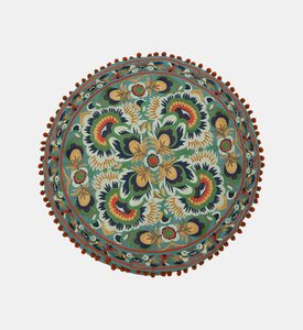 Muno Embroidered Pouf 60x20 Cm Muno Embroidered Pouf 60x20 Cm