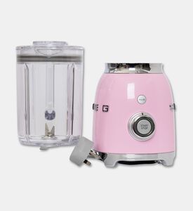 Smeg 50s Style Table Blender, Pink, Packshot View