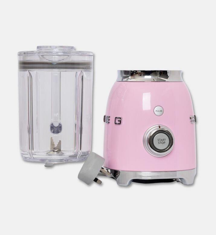 Smeg 50s Style Table Blender, Pink, Packshot View