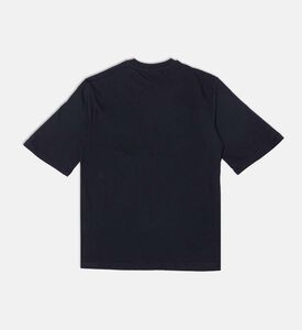 تيشيرت بياقة دائرية وطبعة أزهار