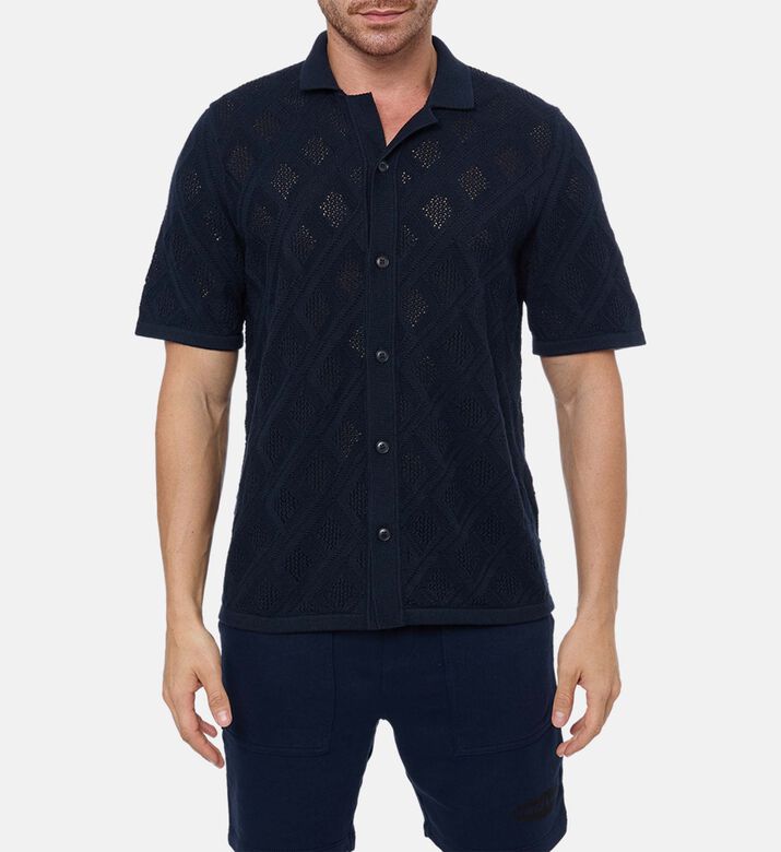 Samsoe Short-sleeve Regular-fit Shirt, Model View