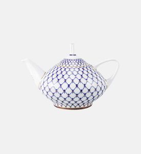 وعاء شاي صيني على شكل كوبالت كوبولا