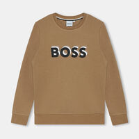 Boy Embossed Logo Sweatshirt