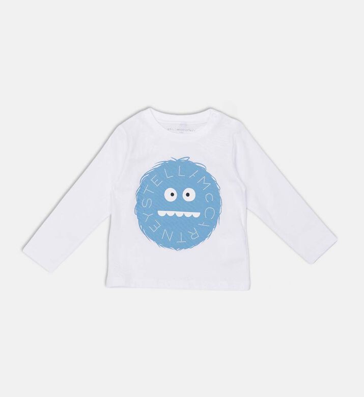 Monster-print Long-sleeve T-shirt
