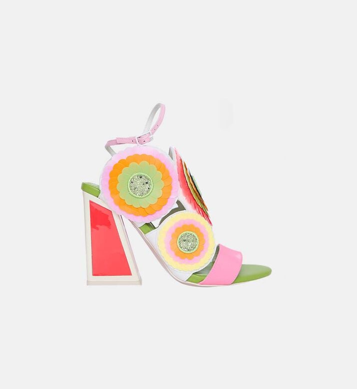 Frida Flared Heeled Sandals