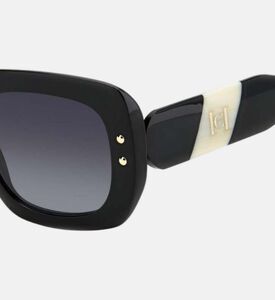 نظارة شمسية كبيرة الحجم بخطوط متباينة 52