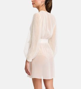 غطاء مزين بلؤلؤ مخيط يدويًا