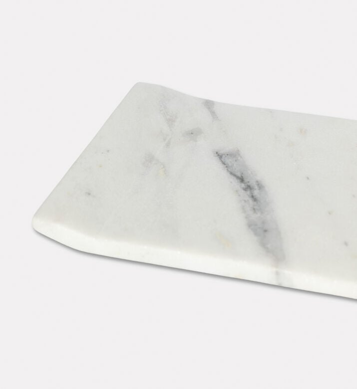 Home Deco and More Tracy Solid Marble Tray, Packshot View