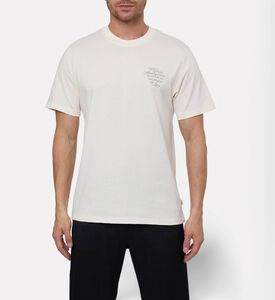 Les Deux Short-sleeve Regular-fit T-shirt, White, Xl, Model View