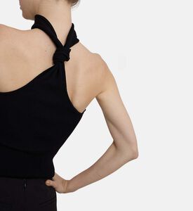 Knit Ribbed Regular-fit Tube Top