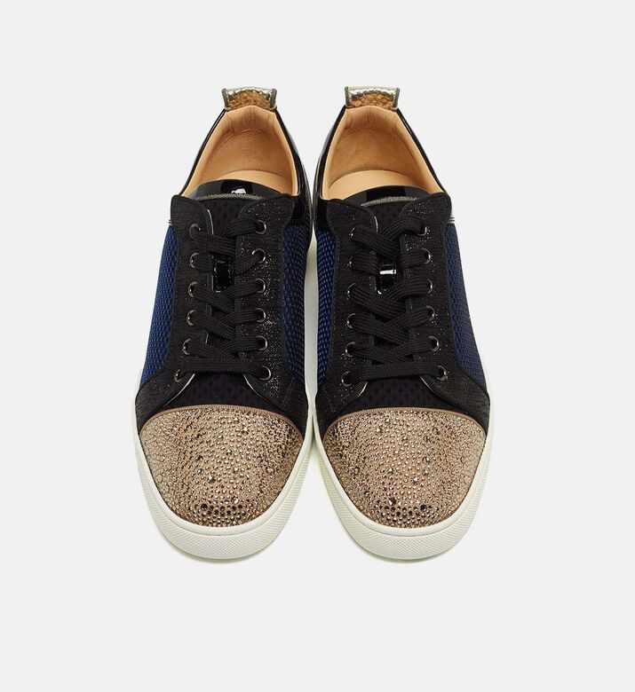 Christian Louboutin Multicolor Fabric Strass Sneakers Preowned