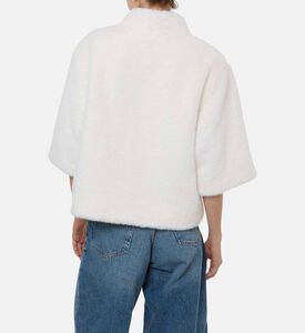 Weill Three-quarter Sleeve High-neck Jacket, Model View