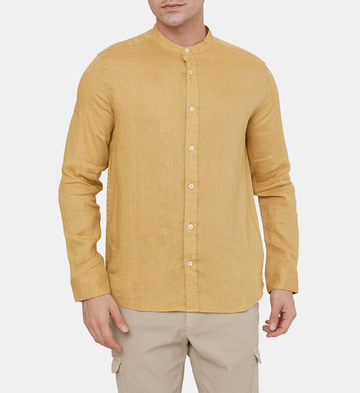 قميص ريمو منسوج بأكمام طويلة