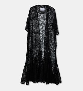 Arad Ghaderian Guipure Lace Regal Long Abaya, Packshot View
