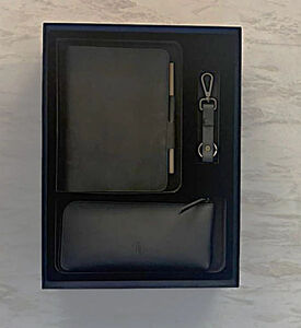 Tohfa Luxe Leather Desk Gift S3, Black, Packshot View