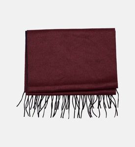 وشاح حريري مزين بأهداب