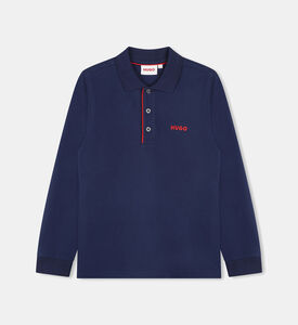 قميص بولو بأكمام طويلة