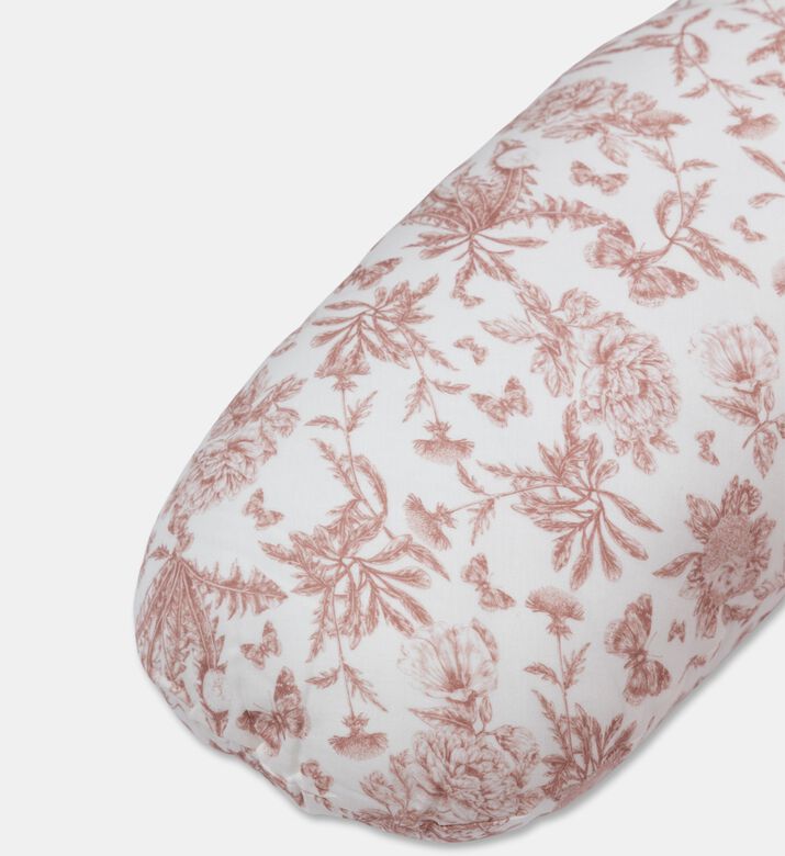 Tartine et Chocolat Jouy Pattern Decorative Pillow, Pink, Packshot View