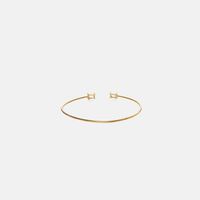 Moonstones Open-cuff Bracelet