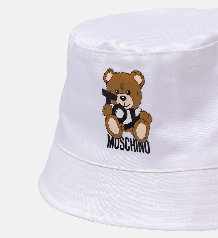 Teddy Bear-print Bucket Hat