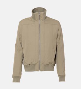 High-neck Zipper Closure Jacket