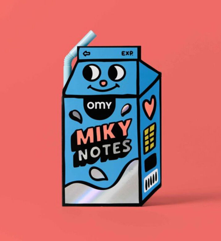 Omy Sticky Notes - Miky, Packshot View
