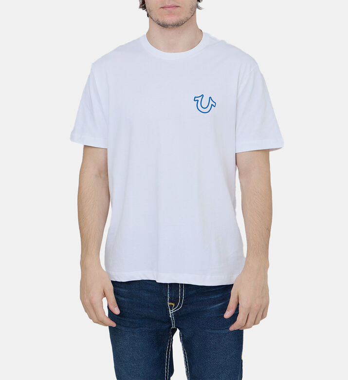 Logo Overseam Puff T-shirt