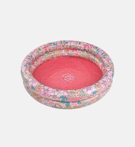 حوض سباحة للأطفال مزين بأزهار