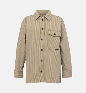 Cadet Striped Cotton Shirt