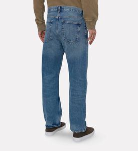 Agolde Floor-skimming Hem Baggy-straight Jeans, Model View