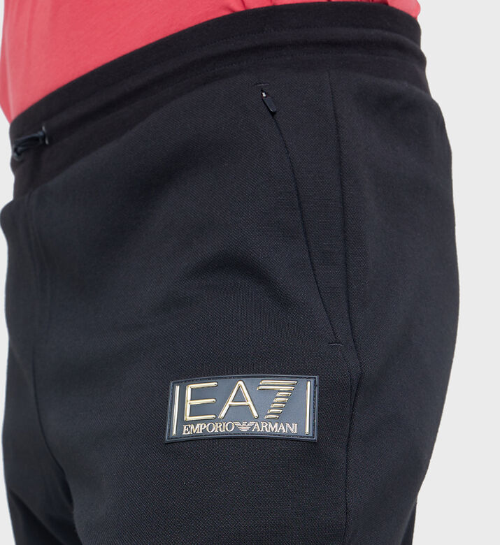 Cotton Side Logo Jogging Pants