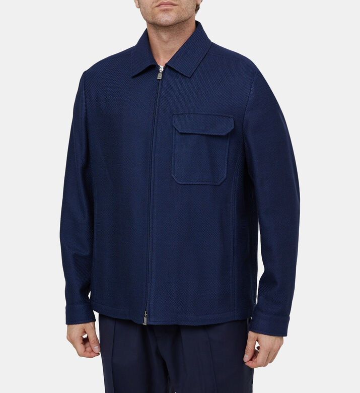 Cotton Front Flap Pocket Overshirt