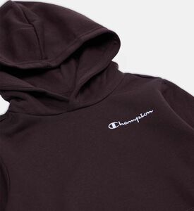 Champion Logo-detail Kangaroo Pocket Hoodie, Burgundy, Xl, Packshot View