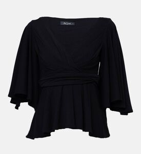 Ive Butterfly-sleeve Blouse