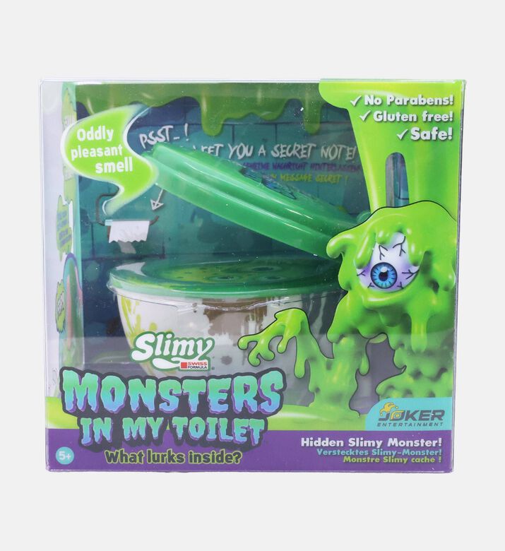 Slimy Monster Toilet Slime Playset, Packshot View
