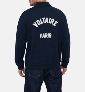 Zadig et Voltaire Zip Fastening Long-sleeve Sweatshirt, Model View