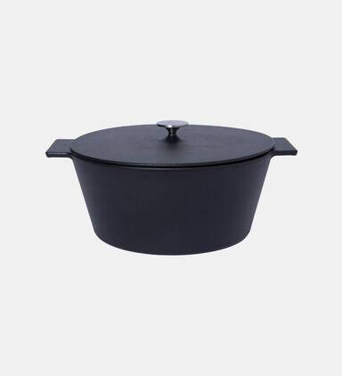 Cast Iron Lidded Casserole